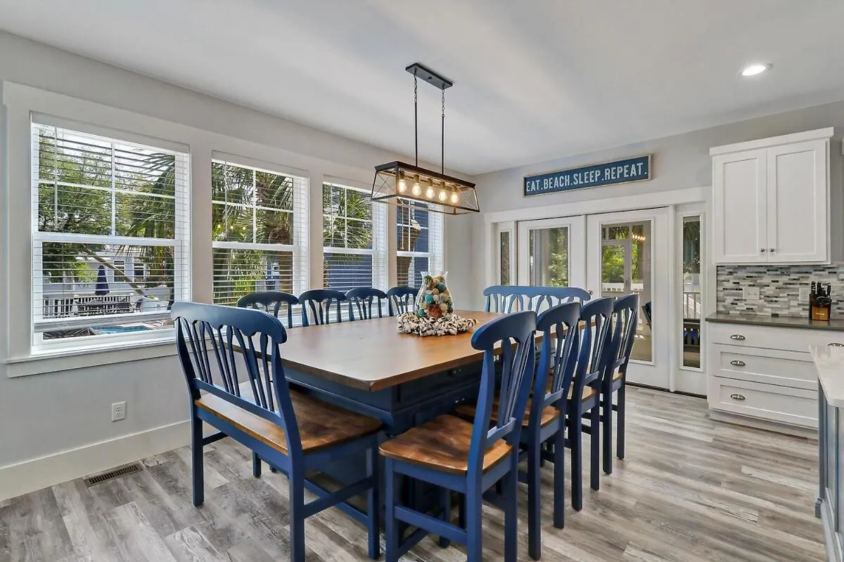 7 Bed 6 And One Half Bath With Private Pool Spa & Private Beach Access Hilton Head Island